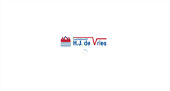 Desktop Screenshot of hjdevries.nl